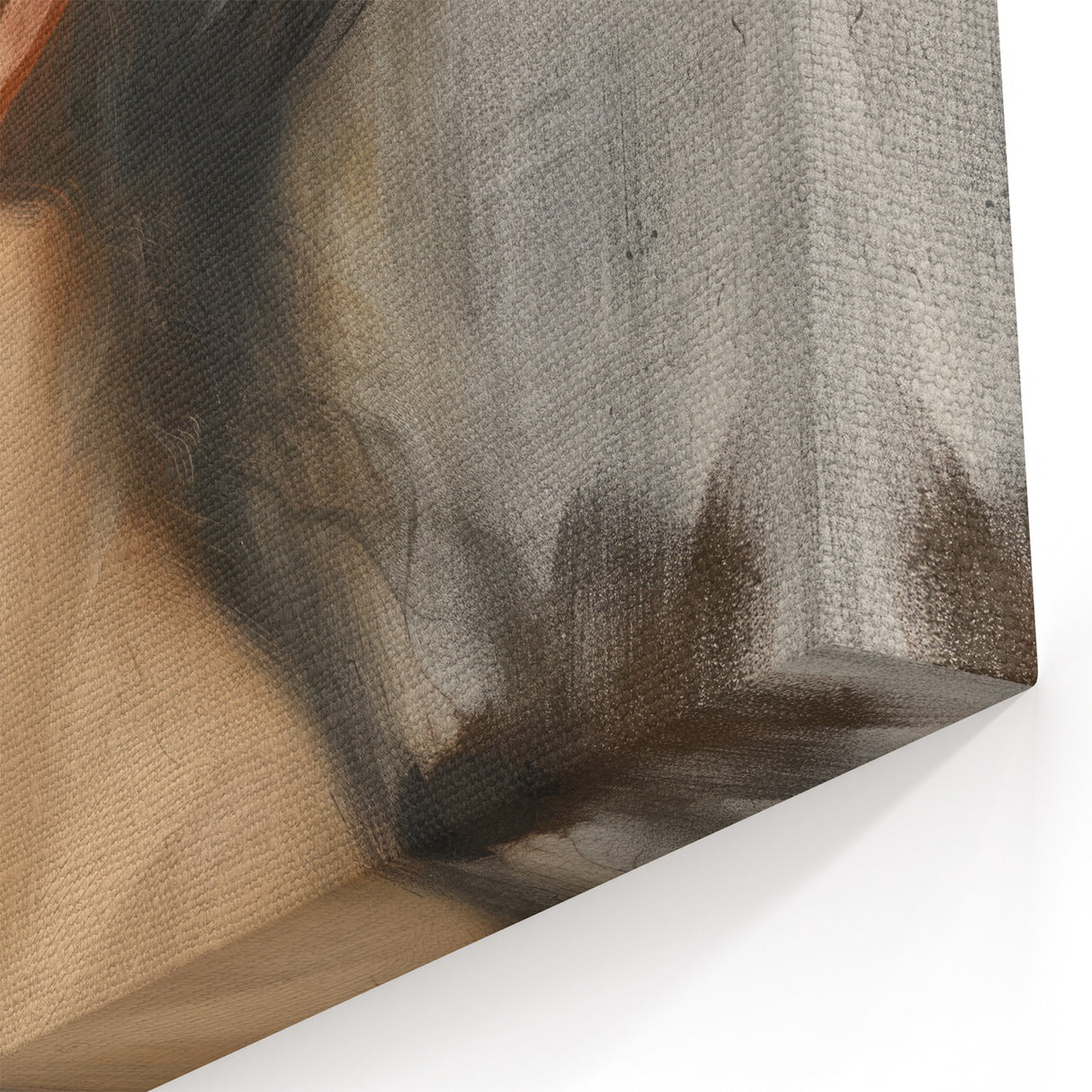 Contemporary Figurative Prints - Elegant Portrait Canvas Art