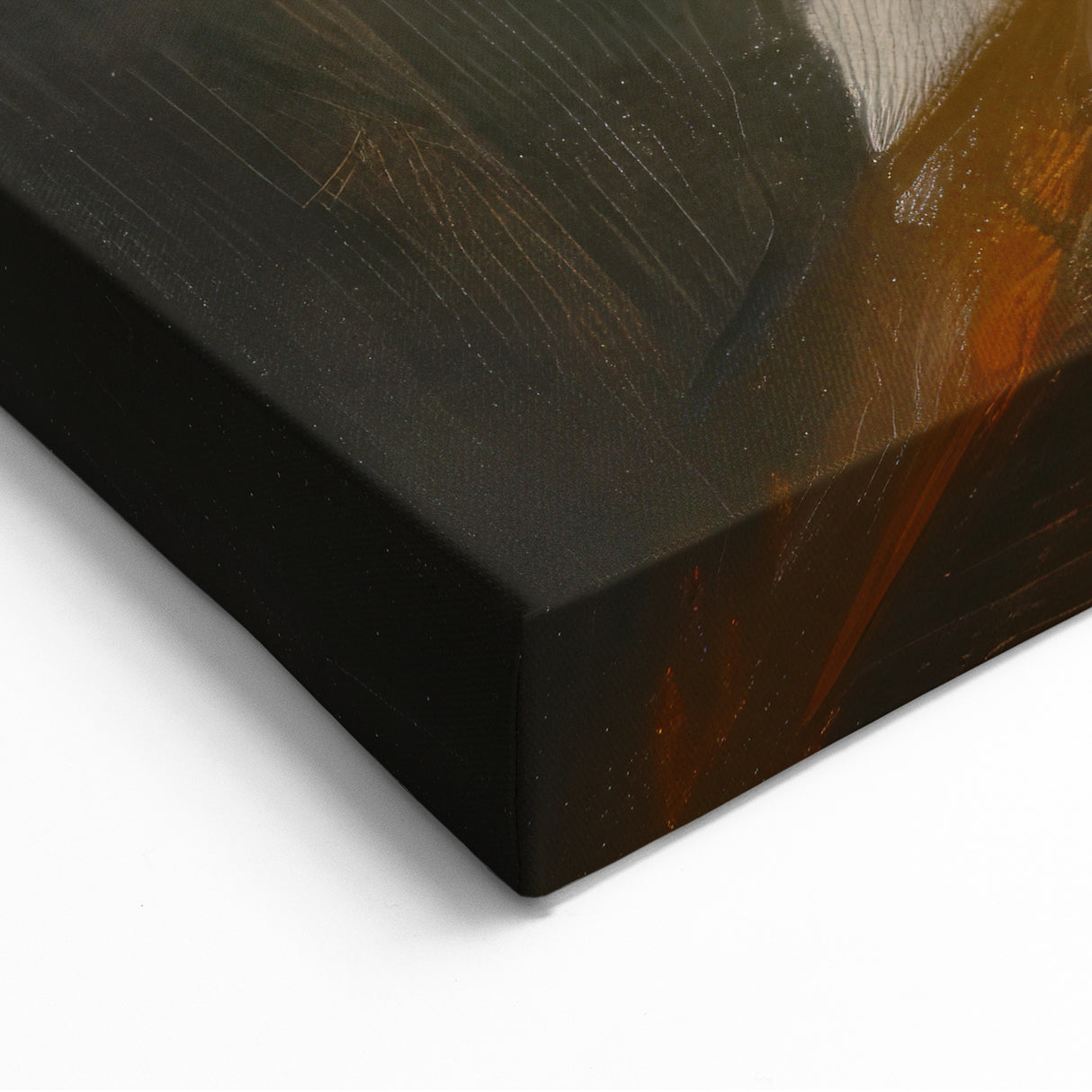 Contemporary Figurative Prints - Elegant Portrait Canvas Art