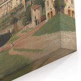 Porta Angelica View - Romanticism Landscape by C.W. Eckersberg