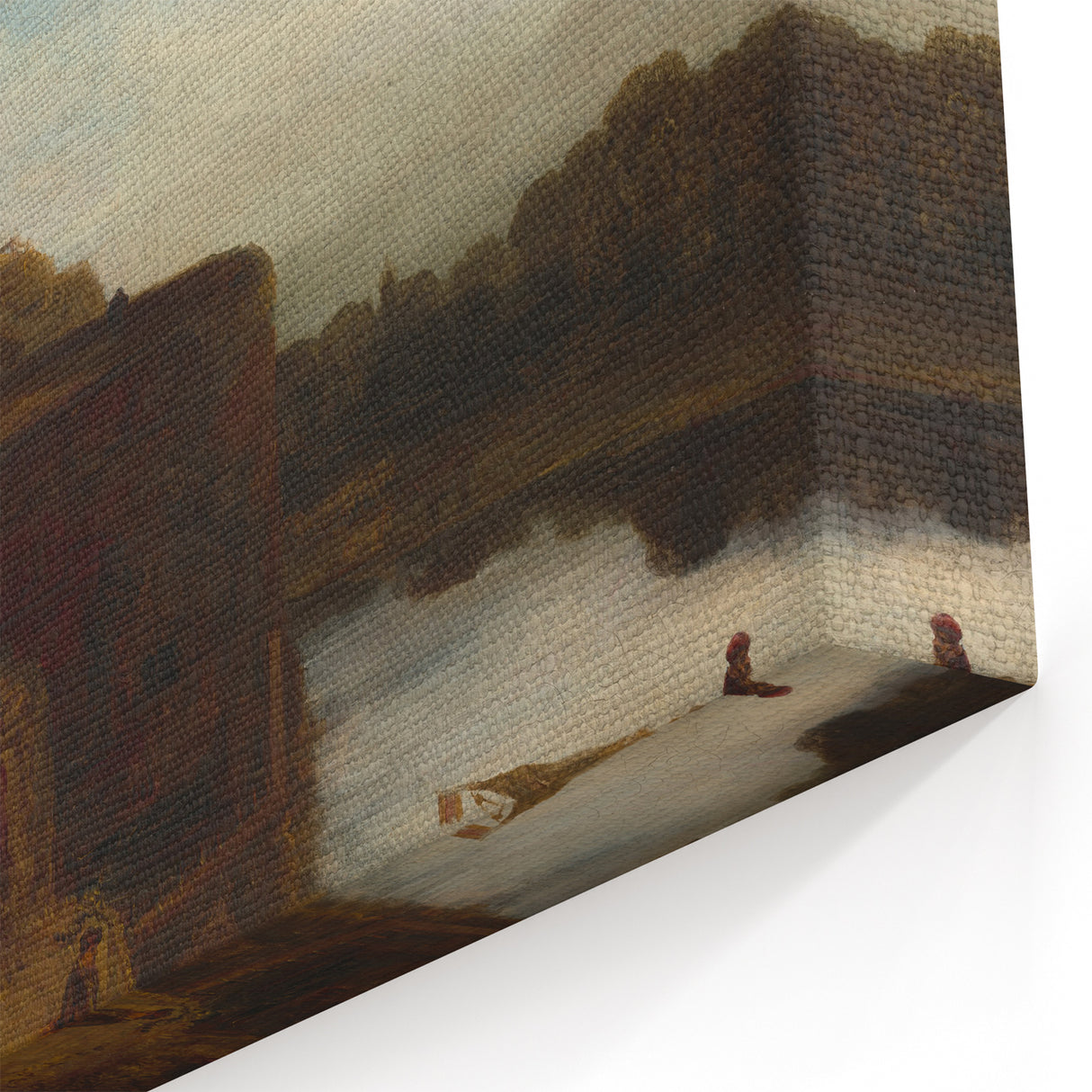 Baroque Art: The Majestic Windmill Landscape – Classic Art Print