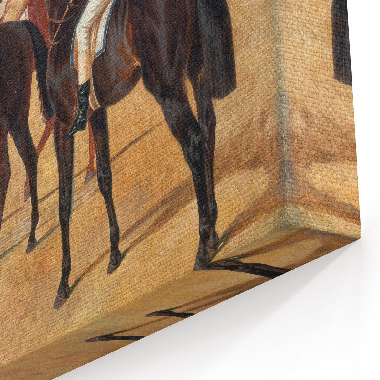 Steeplechase Riders - Romanticism Equestrian Art by John F. Herring