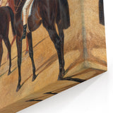 Steeplechase Riders - Romanticism Equestrian Art by John F. Herring