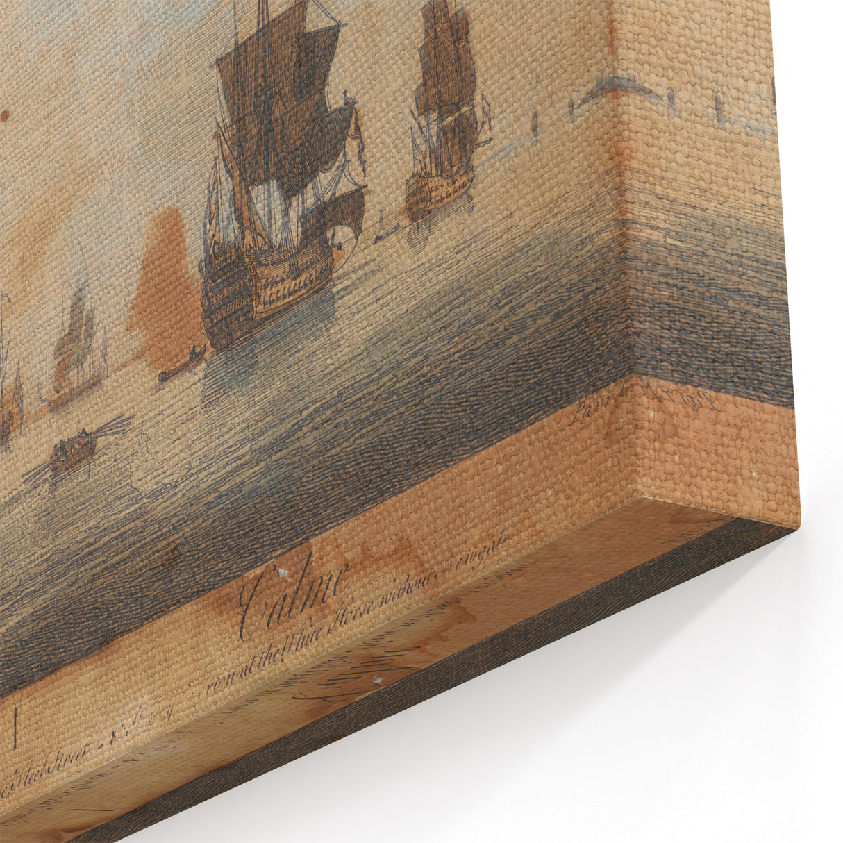 A Calm - Nautical Romanticism Landscape Wall Art