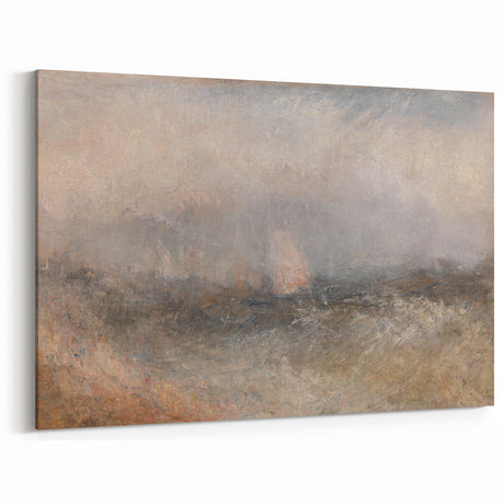 Romanticism Art: Sublime Seascape "Off the Nore"