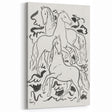 Expressionist Drawing - Three Horses | Contemporary Wall Art Print