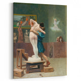 Famous Romantic Era Art: Pygmalion and Galatea by Jean-Léon Gérôme