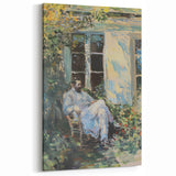 Colorful Figurative Abstracts - Outdoor Portrait Canvas Art
