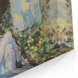 Colorful Figurative Abstracts - Outdoor Portrait Canvas Art