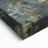 Colorful Figurative Abstracts - Outdoor Portrait Canvas Art