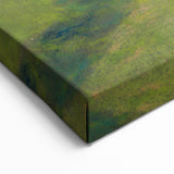 Modern Wall Art: Serene Forest Road Scene with Pastoral Charm