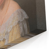 Romanticism Art: Portrait of Emilie Massmann by Eckersberg - Canvas Print