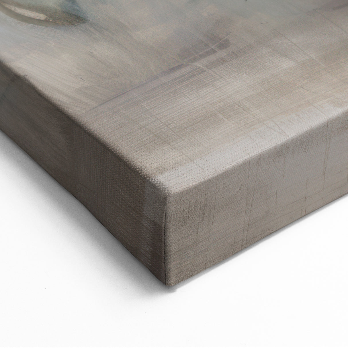 Floral Abstract Canvas Art – Elegant White Rose Bouquet