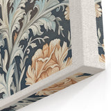 Elegant Floral Abstract Canvas – William Morris-Inspired Artistic Design