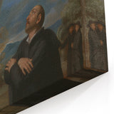 Baroque Art: Christ, God, and the Praying Saint – Classic Art Print