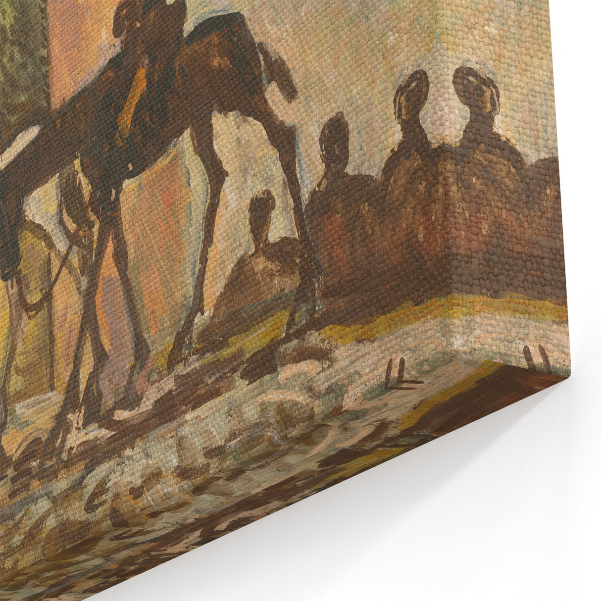 Expressionist Art: Victorious Return - Abstract Expressionism Print