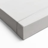 Contemporary Flower Sketch - Black and White Abstract Botanical Art