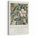 Elegant Floral Pattern Art - Vintage Botanical Design on Canvas