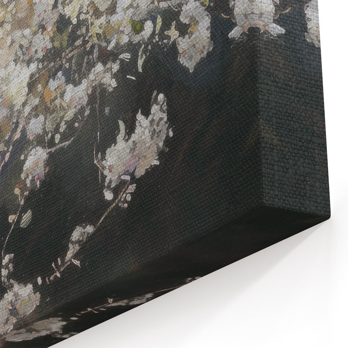 Blooming Tree Art - Serene Floral Canvas for Nature-Inspired Decor