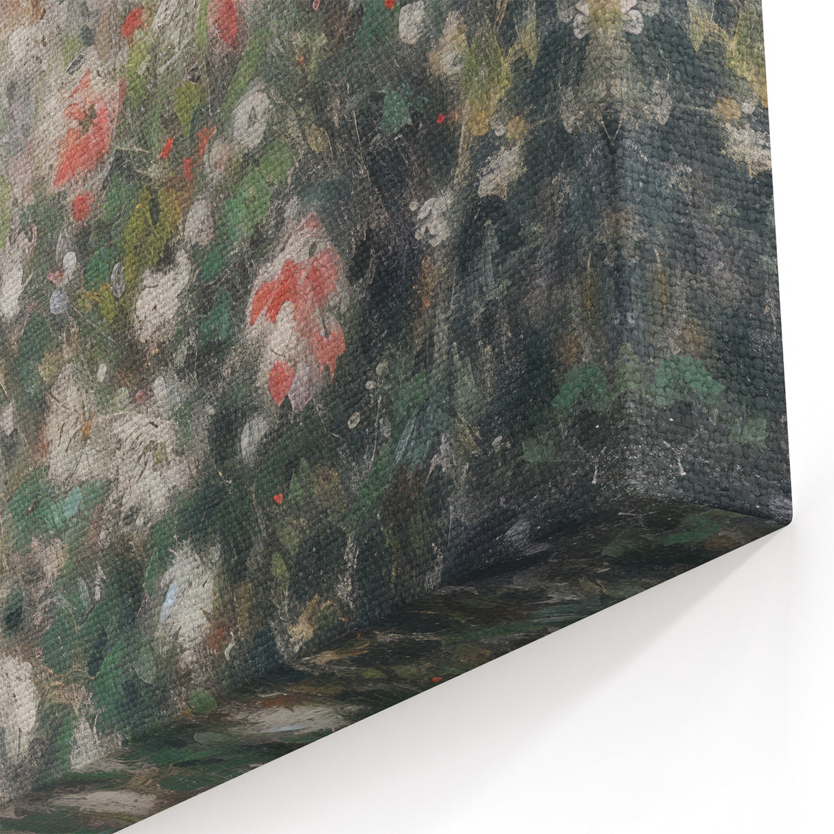 Coastal Wildflowers Art - Elegant Floral Canvas for Tranquil Decor