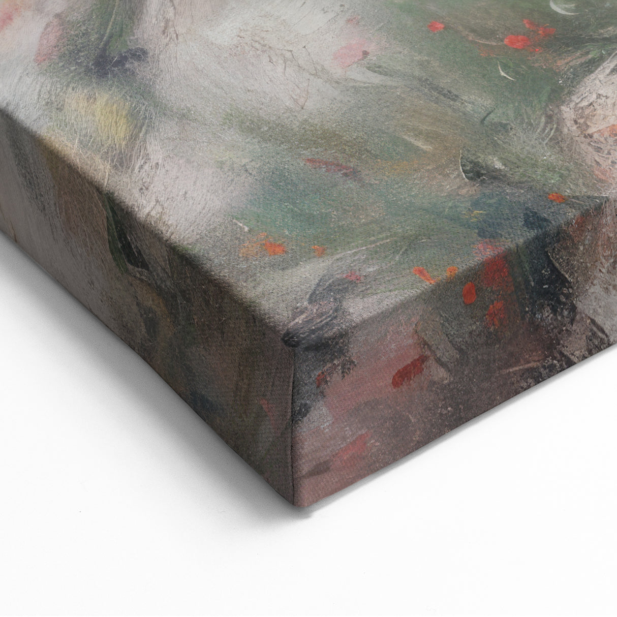 Coastal Wildflowers Art - Elegant Floral Canvas for Tranquil Decor