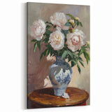 Elegant Peony Bouquet Art - Timeless Floral Canvas for Classic Decor