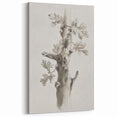 Abstract Botanical Prints - Modern Floral Wall Art on Canvas