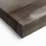 Abstract Floral Canvas - Romantic Pink Roses on Soft Gray Background