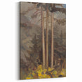 Modern Spruce Forest Wall Art - Abstract Contemporary Art Prints