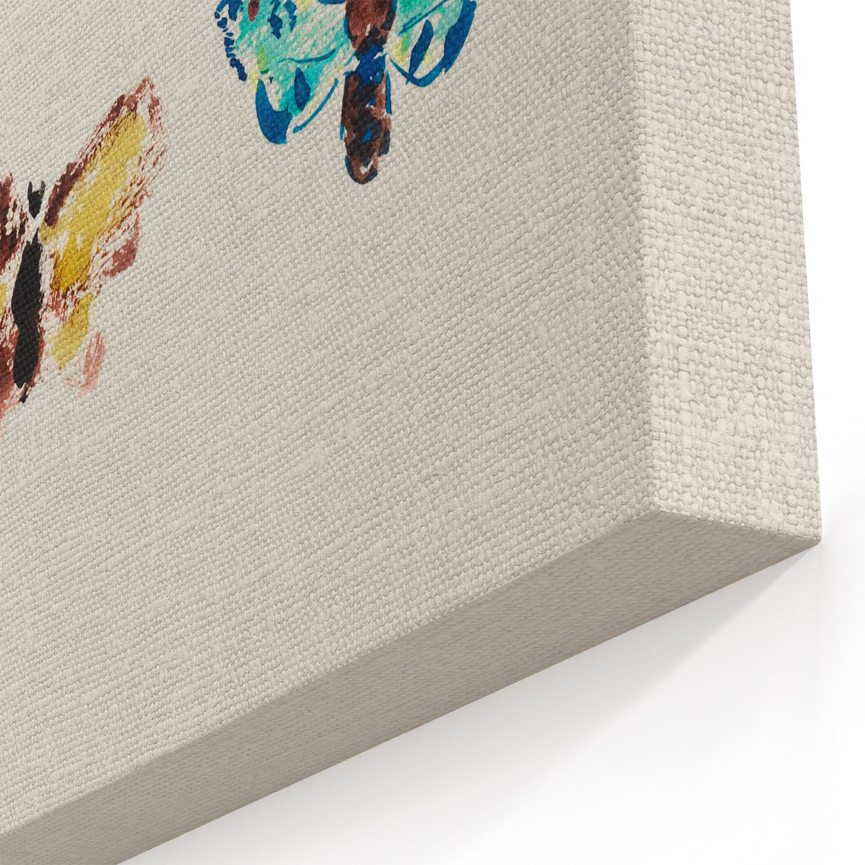 Modern Butterfly Artwork - Abstract Colorful Contemporary Wall Art