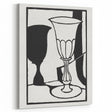 Modern Black and White Wall Art - The Cup by Roger Fry