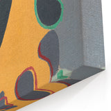 Abstract Pierrot Head Wall Art - Modern Vibrant Art Prints