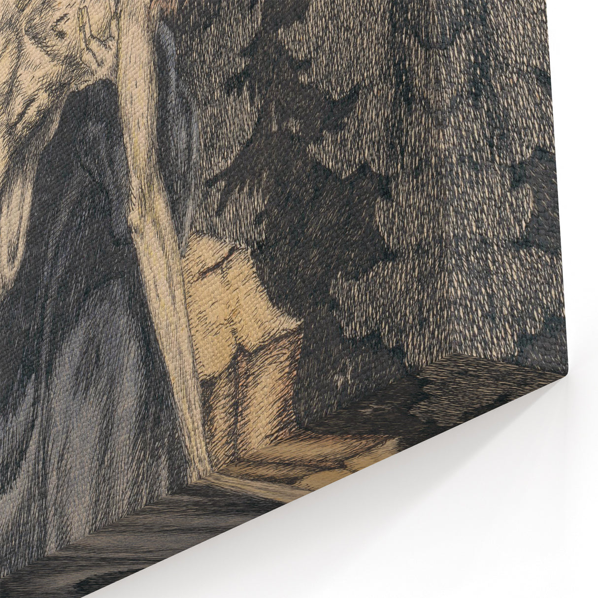 Modern Pietà Artwork - Abstract Religious Wall Art by Galanda
