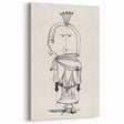 Witch with a Comb Wall Art - Abstract Minimalist Print by Paul Klee