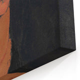 Abstract Modern Portrait - Modigliani Inspired Modern Wall Art Print
