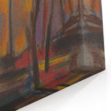 Abstract Harbor Scene - Vibrant Modern Wall Art by Zolo Palugyay