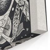 Wassily Kandinsky’s Kleine Welten VI - Abstract Monochrome Wall Art