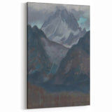Modern Wall Art - Abstract Mountain Landscape in Contemporary Style
