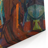 Modern Wall Art - Abstract Sketch After Delacroix in Vibrant Brushstrokes
