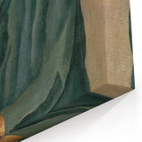 Modern Wall Art - Old Age by Konštantín Bauer in Subdued Greens