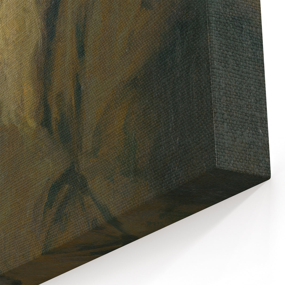 Modern Wall Art - Study of a Seated Old Man by Lajos Csordák