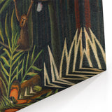 Monkeys and Parrot in the Virgin Forest by Henri Rousseau