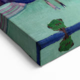 Abstract Expressionism – View of Dresden Cityscape Wall Art