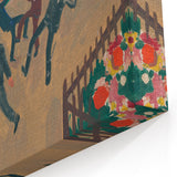 Expressionist Wedding Scene – Vibrant Cultural Wall Art