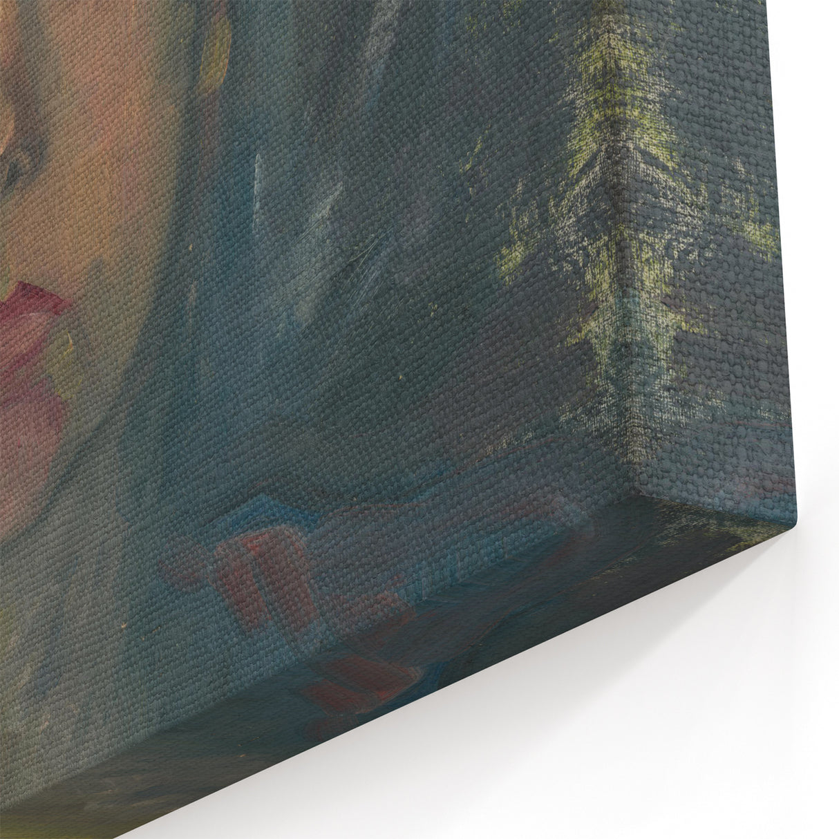 Expressionist Portrait of a Woman – Abstract Figurative Wall Art