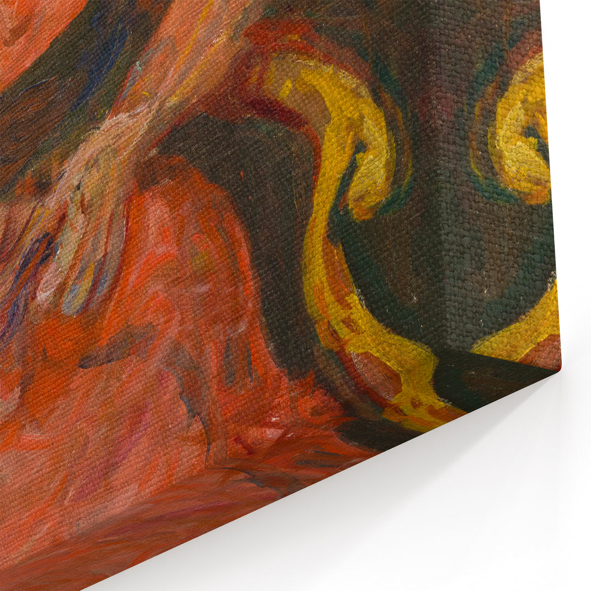 Expressionist Woman in Pink – Bold Figurative Wall Art