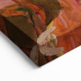 Expressionist Woman in Pink – Bold Figurative Wall Art