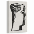 Expressionist Art - "Woman's Head" by Leo Gestel - Bold Profile Design
