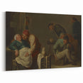 Baroque Rustic Tavern Scene - Classic Art Print with Historical Charm