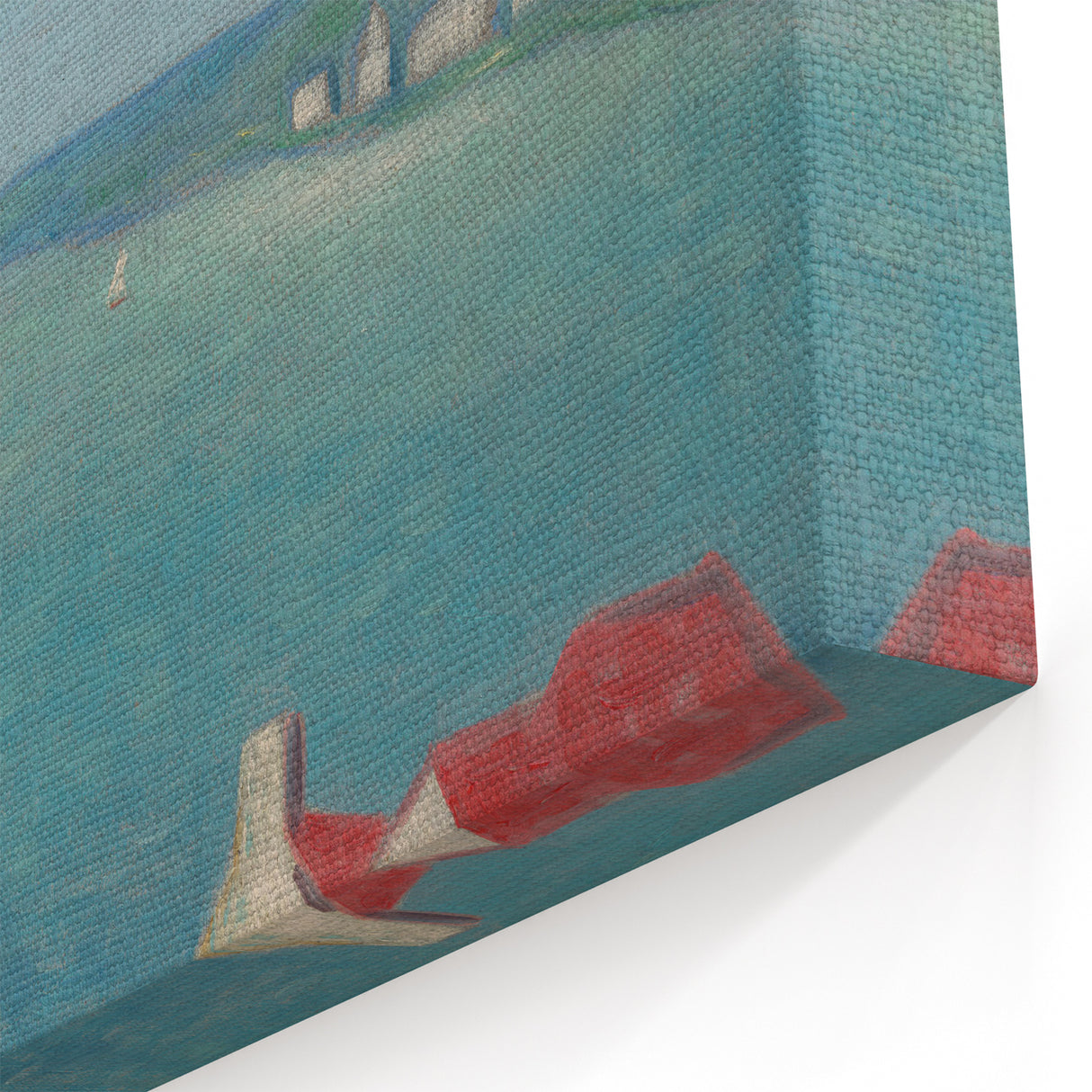 Tranquil Coastal Scene - Classic Baroque Landscape Art Print