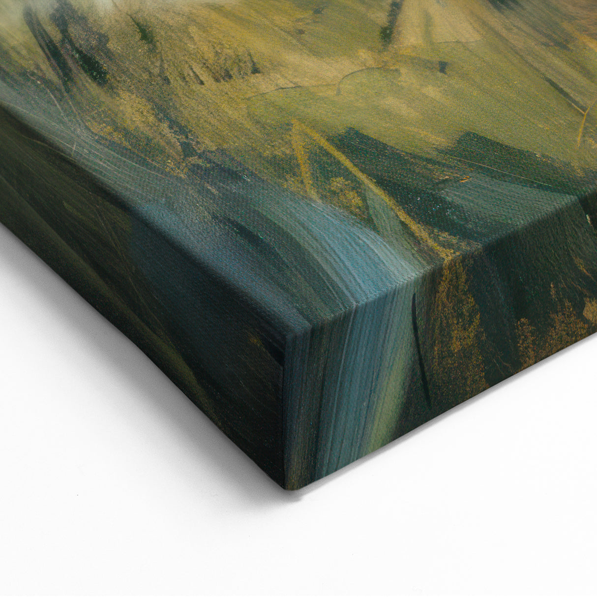 Countryside Harvest Landscape - Scenic Canvas Prints for Rustic Decor